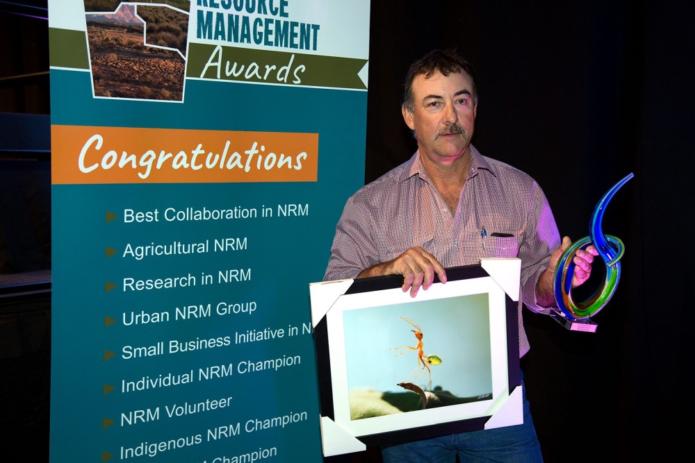 Paul with TNRM Peoples Choice Award in 2016